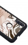 Samsung A11 Emoji Zebra Tasarımlı Glossy Telefon Kılıfı