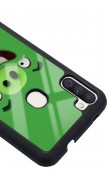 Samsung A11 Green Angry Birds Tasarımlı Glossy Telefon Kılıfı