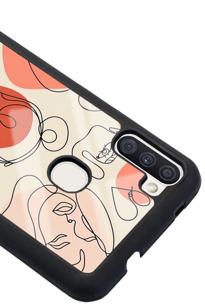 Samsung A11 Nude Maske Tasarımlı Glossy Telefon Kılıfı