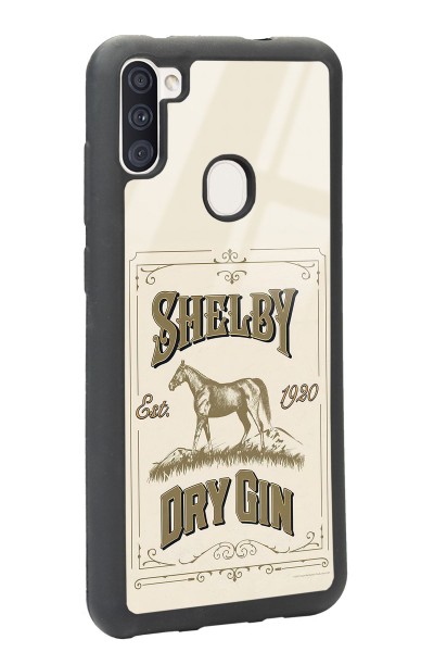 Samsung A11 Peaky Blinders Shelby Dry Gin Tasarımlı Glossy Telefon Kılıfı