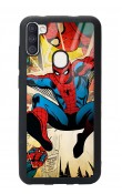 Samsung A11 Spider-man Örümcek Adam Tasarımlı Glossy Telefon Kılıfı