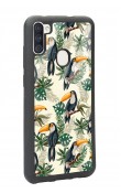 Samsung A11 Tukan Kuşu Tasarımlı Glossy Telefon Kılıfı