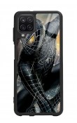 Samsung A12 Dark Spider Tasarımlı Glossy Telefon Kılıfı