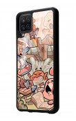 Samsung A12 Gumball Tasarımlı Glossy Telefon Kılıfı