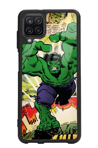 Samsung A12 Hulk Tasarımlı Glossy Telefon Kılıfı