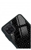 Samsung A12 Keyboard Tasarımlı Glossy Telefon Kılıfı