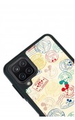 Samsung A12 Mickey Stamp Tasarımlı Glossy Telefon Kılıfı