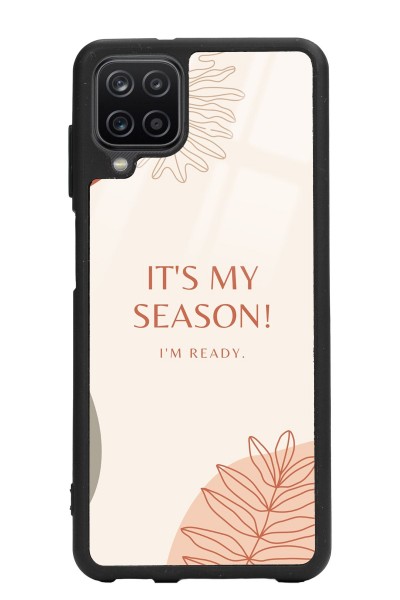 Samsung A12 My Season Tasarımlı Glossy Telefon Kılıfı