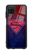 Samsung A12 Neon Superman Tasarımlı Glossy Telefon Kılıfı