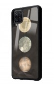 Samsung A12 Night Moon Tasarımlı Glossy Telefon Kılıfı