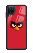 Samsung A12 Red Angry Birds Tasarımlı Glossy Telefon Kılıfı