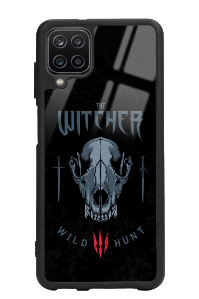 Samsung A12 Witcher 3 Wild Hund Tasarımlı Glossy Telefon Kılıfı