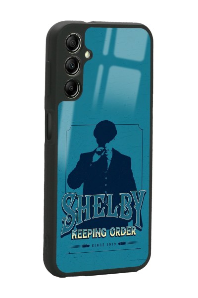 Samsung A14 Peaky Blinders Shelby Tasarımlı Glossy Telefon Kılıfı