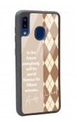 Samsung A20 Andy Ekose Tasarımlı Glossy Telefon Kılıfı