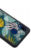 Samsung A20 Color Leaf Tasarımlı Glossy Telefon Kılıfı