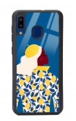 Samsung A20 Lemon Woman Tasarımlı Glossy Telefon Kılıfı