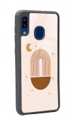 Samsung A20 Nude Art Night Tasarımlı Glossy Telefon Kılıfı