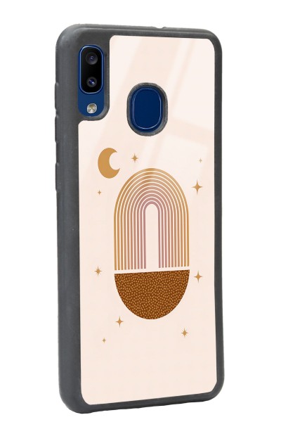 Samsung A20 Nude Art Night Tasarımlı Glossy Telefon Kılıfı