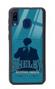 Samsung A20 Peaky Blinders Shelby Tasarımlı Glossy Telefon Kılıfı