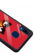 Samsung A20 Red Angry Birds Tasarımlı Glossy Telefon Kılıfı