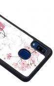 Samsung A20 Sakura Girl Boss Tasarımlı Glossy Telefon Kılıfı