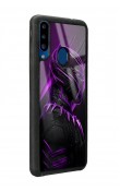 Samsung A20s Black Panter Tasarımlı Glossy Telefon Kılıfı