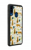 Samsung A20s Kaplan Art Tasarımlı Glossy Telefon Kılıfı