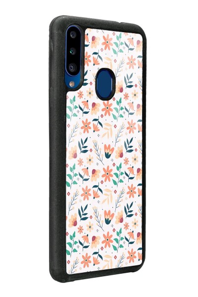 Samsung A20s Minik Sonbahar Tasarımlı Glossy Telefon Kılıfı