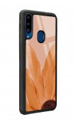 Samsung A20s Watercolor Sun Tasarımlı Glossy Telefon Kılıfı