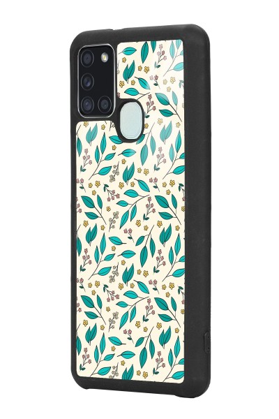 Samsung A21s Minik Ilkbahar Tasarımlı Glossy Telefon Kılıfı