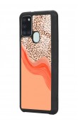 Samsung A21s Nude Benekli Tasarımlı Glossy Telefon Kılıfı