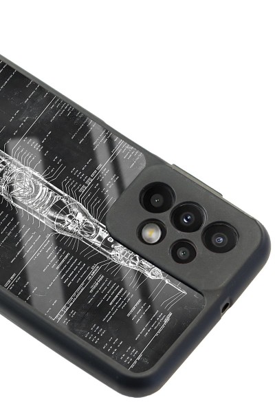 Samsung A23 Apollo Plan Tasarımlı Glossy Telefon Kılıfı