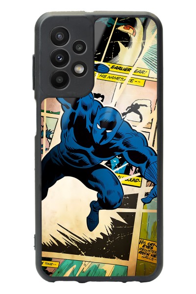 Samsung A23 Black Panther Kara Panter Tasarımlı Glossy Telefon Kılıfı