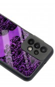 Samsung A23 Lila Batman Tasarımlı Glossy Telefon Kılıfı