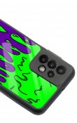 Samsung A23 Neon Damla Tasarımlı Glossy Telefon Kılıfı