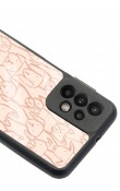 Samsung A23 Pink Dog Tasarımlı Glossy Telefon Kılıfı