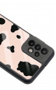 Samsung A23 Pink Milky Tasarımlı Glossy Telefon Kılıfı