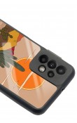 Samsung A23 Retro Kaktüs Güneş Tasarımlı Glossy Telefon Kılıfı