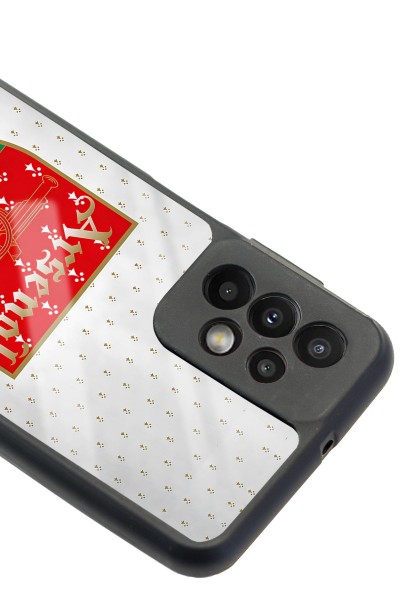 Samsung A23  Uyumlu Retro Arsenal Tasarımlı Glossy Telefon Kılıfı