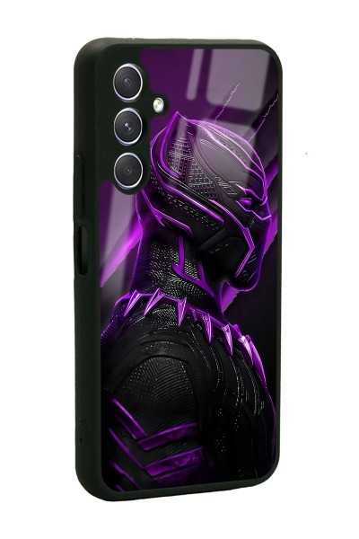 Samsung A24 Black Panter Tasarımlı Glossy Telefon Kılıfı