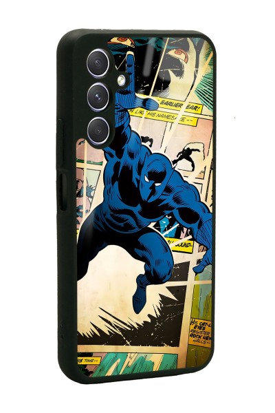 Samsung A24 Black Panther Kara Panter Tasarımlı Glossy Telefon Kılıfı