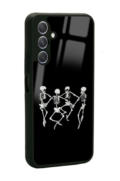 Samsung A24 Dancer Skeleton Tasarımlı Glossy Telefon Kılıfı