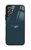Samsung A24 Doodle Fish Tasarımlı Glossy Telefon Kılıfı