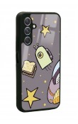 Samsung A24 Doodle Jump Tasarımlı Glossy Telefon Kılıfı