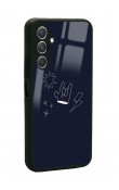 Samsung A24 Doodle Punk Tasarımlı Glossy Telefon Kılıfı