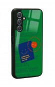 Samsung A24 Happy Green Tasarımlı Glossy Telefon Kılıfı