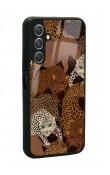 Samsung A24 Leoparlar Tasarımlı Glossy Telefon Kılıfı