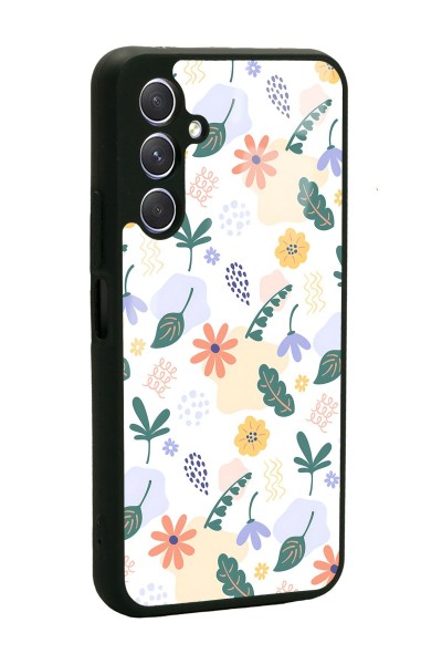 Samsung A24 Minik Çiçekler Tasarımlı Glossy Telefon Kılıfı