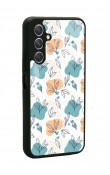 Samsung A24 Minik Yapraklar Tasarımlı Glossy Telefon Kılıfı
