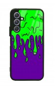 Samsung A24 Neon Damla Tasarımlı Glossy Telefon Kılıfı
